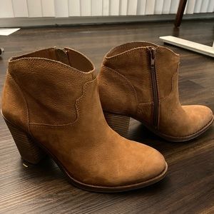 Cute Lucky brand booties, lightly worn. Size 8